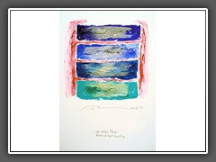 Kleine prins - Maar ogen zijn blind. Jemoet zoeken met je hart --- 50x40 --- 1999 --- 350 Euro