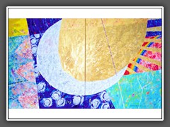 Halleluja - Loof HEM, zon en maan, loof HEM heldere sterren --- 120x200 ---2012 --- 14.200 Euro