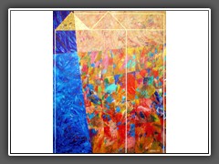 In het huis van mijn Vader zijn veel kamers --- 120x100 --- 2011 --- 7.300 Euro