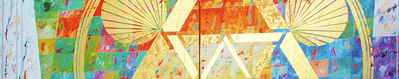 Bewustwording --- Ik ben --- Licht-Leven-Liefde --- 120x200 --- 2012 --- 14.800 Euro