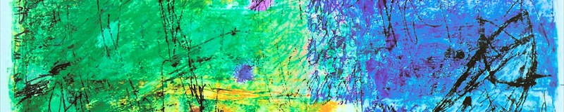 Psalm 23 - Hij laat mij rusten in groene weiden en voert mij naar vredig water --- 63x94 --- 2011 --- 930 Euro